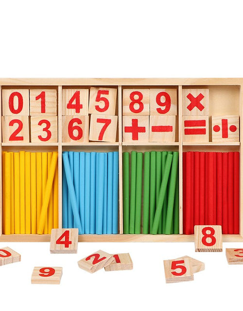 Load image into Gallery viewer, Wooden Montessori Early Education Math Toys
