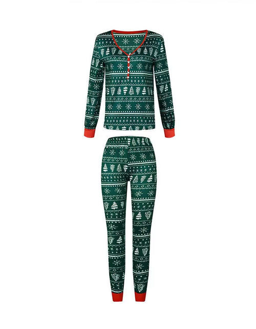 Load image into Gallery viewer, 2023 Christmas Family Matching Pajamas Mother Daughter Father Son Family Look Outfit Baby Girl Rompers Sleepwear Pyjamas
