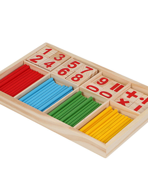 Load image into Gallery viewer, Wooden Montessori Early Education Math Toys
