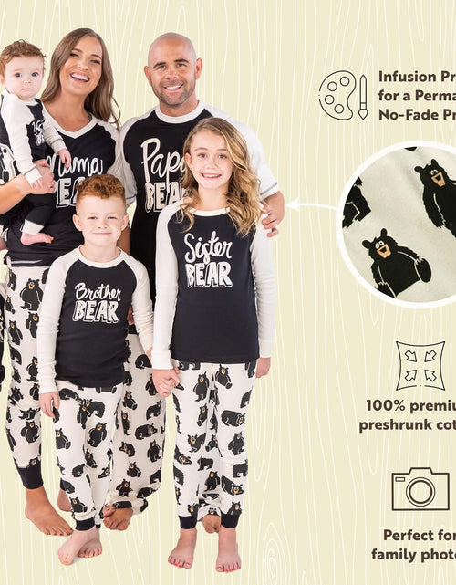 Load image into Gallery viewer, Matching Family Pajama Sets for Adults, Kids, and Baby (Family Bear)
