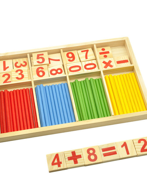 Load image into Gallery viewer, Wooden Montessori Early Education Math Toys
