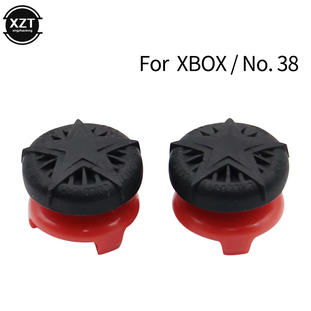 2Pcs Hand Grip Extenders Caps for XBOX ONE Game Controller Gamepad Thumb Stick Grips High/Low Rise Covers